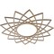 Ekena Millwork Eleanor Wood Fretwork Pierced Ceiling Medallion, Hickory, 20"OD x 7 3/4"ID x 1/4"T CMWP20X20X0250EAHI - alternate 3